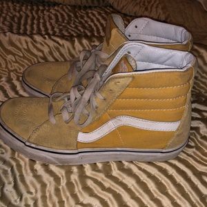 yellow van high tops